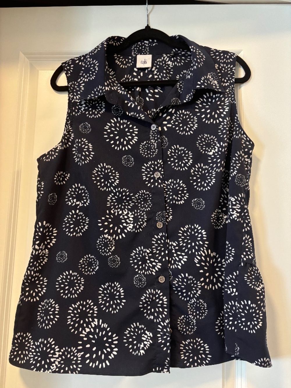 Cabi sleeveless blouses